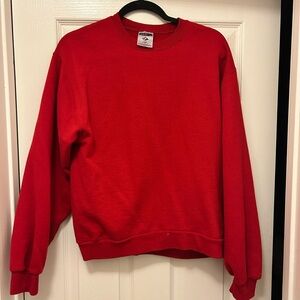 Gildan Vibrant Red Crewneck Sweatshirt